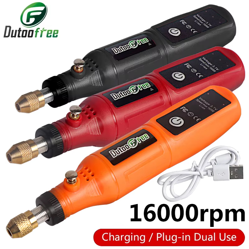 3.7V Mini Wireless Drill Engra - Cordless Rotary Tool Kit Accessories ulasan dan harga