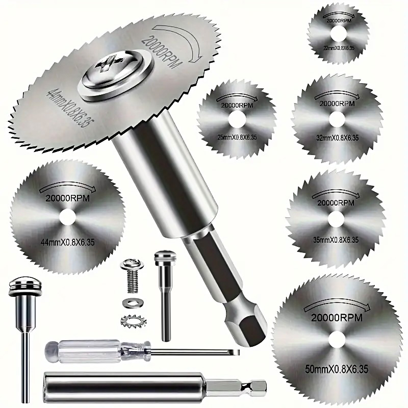 High-Speed Steel Saw Blades 10 - Cordless Rotary Tool Kit Accessories ulasan dan harga