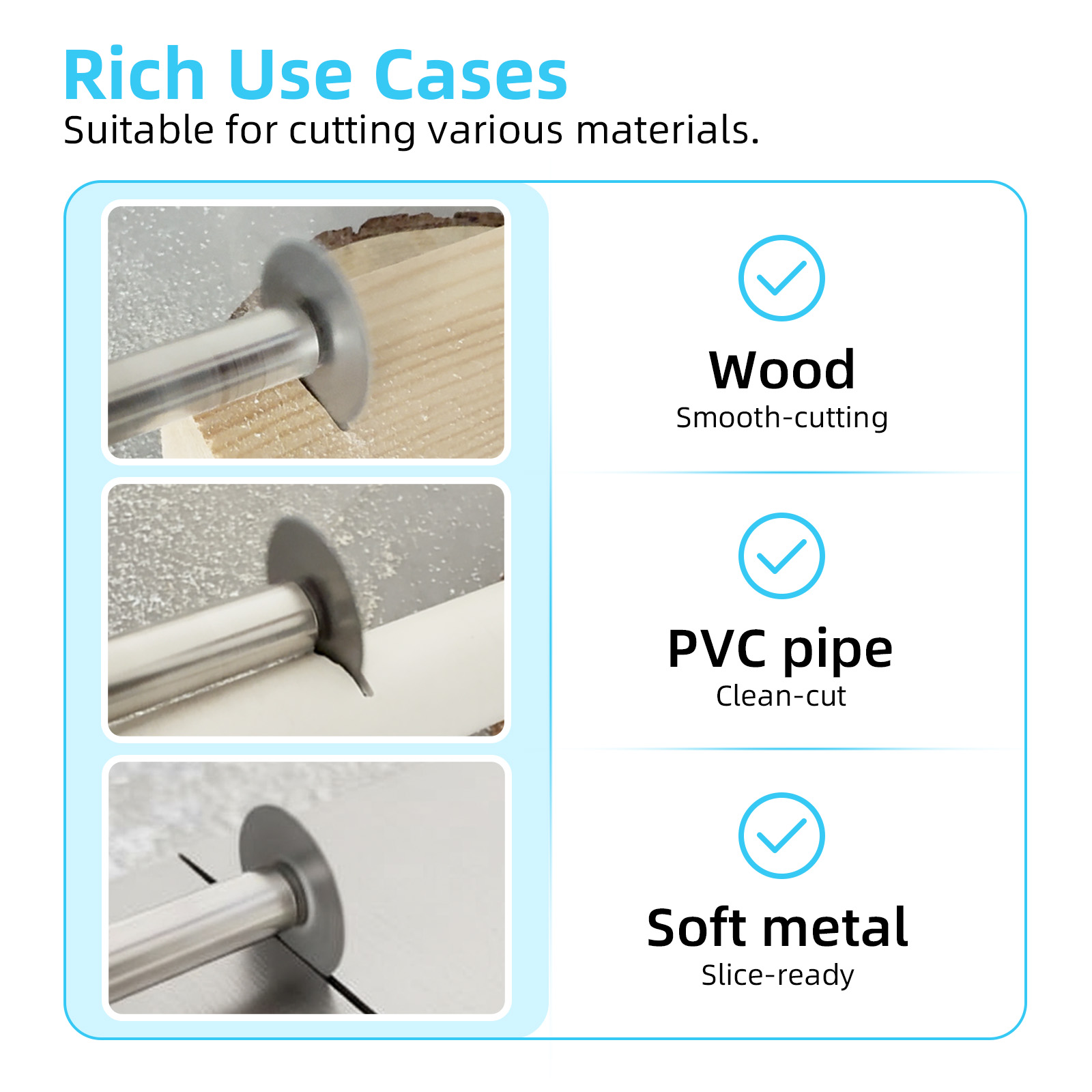 High-Speed Steel Saw Blades 10 - Cordless Rotary Tool Kit Accessories ulasan dan harga