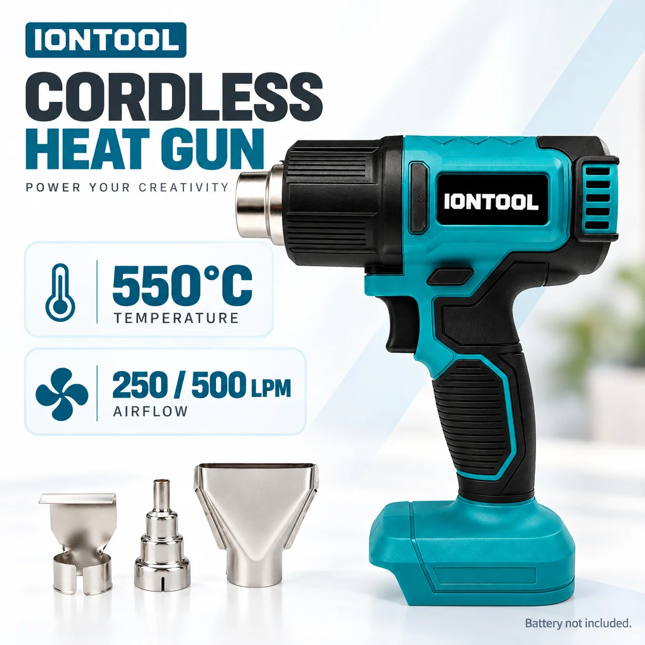 IONTOOL Durable Cordless Heat  - Cordless Heat Gun For Shrink Tubing ulasan dan harga