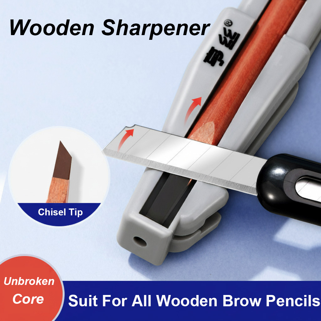 Wooden Eyebrow Pencil Sharpene - Hand Tools ulasan dan harga