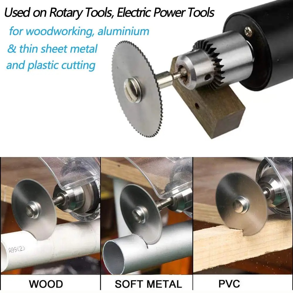 6Pcs HSS Circular Saw Blade Ro - Cordless Rotary Tool Kit Accessories ulasan dan harga