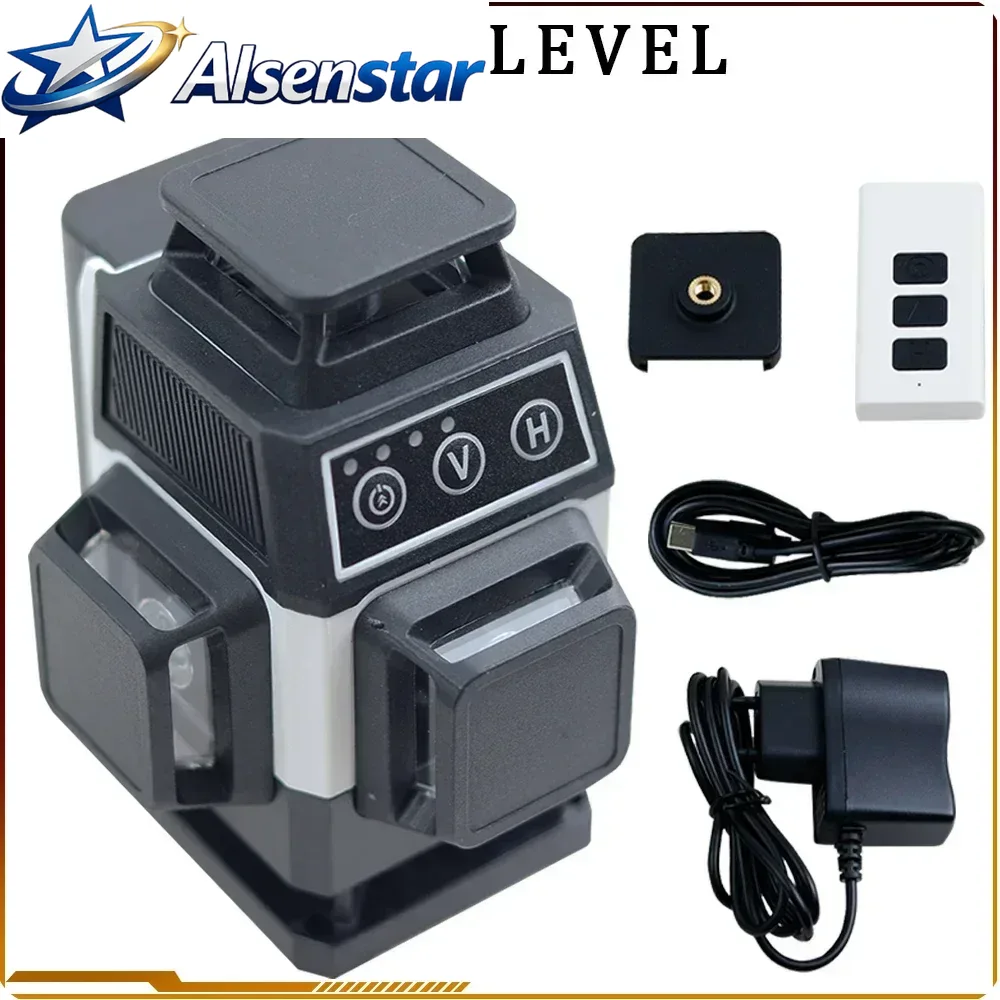 16 Lines Laser Level 4D Self L - Laser Level 16 Lines 4D Green ulasan dan harga