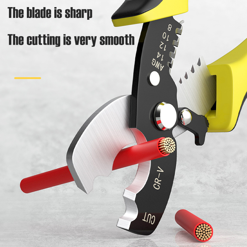 Dual‑Use Wire Stripper & Cable - Automatic Wire Stripper Cutter ulasan dan harga