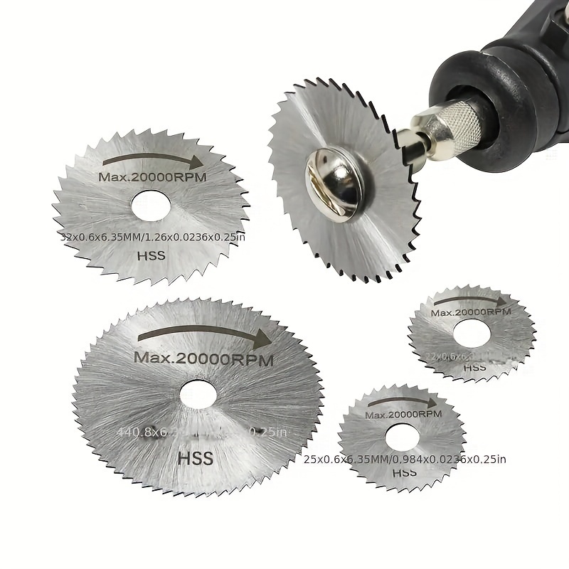 6Pcs Mini Circular Saw Blade,  - Cordless Rotary Tool Kit Accessories ulasan dan harga